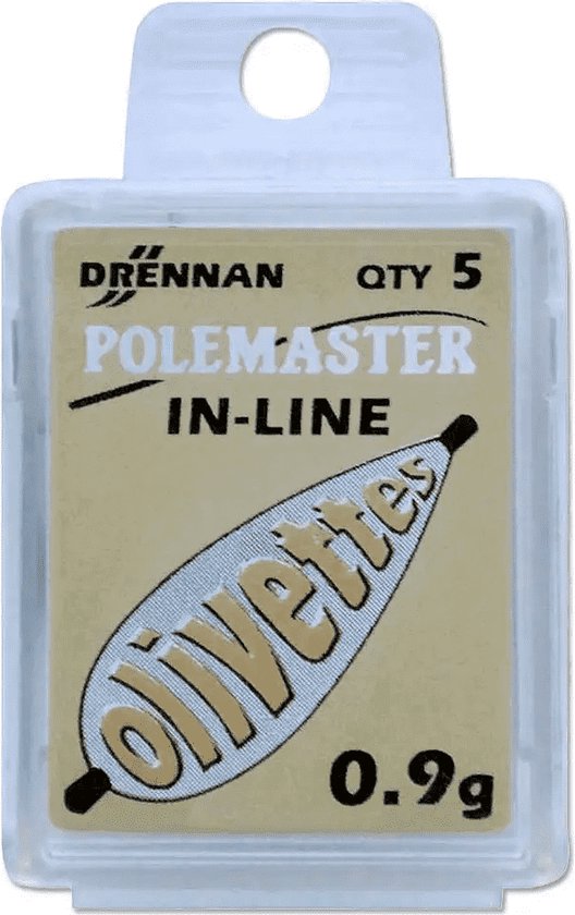 Drennan In-Line Olivette - Lood - 1.25g - Brons van Drennan — afbeelding 2