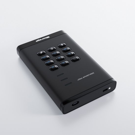 iStorage diskAshur PRO3 HDD - externe harde schijf - 5TB - USB - 256-bit - Zwart van Merkloos — afbeelding 4