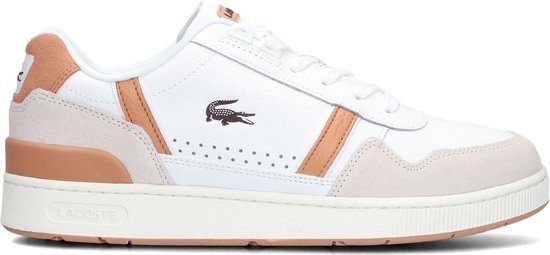 Lacoste Heren Sneakers T-clip Wit - Maat 47