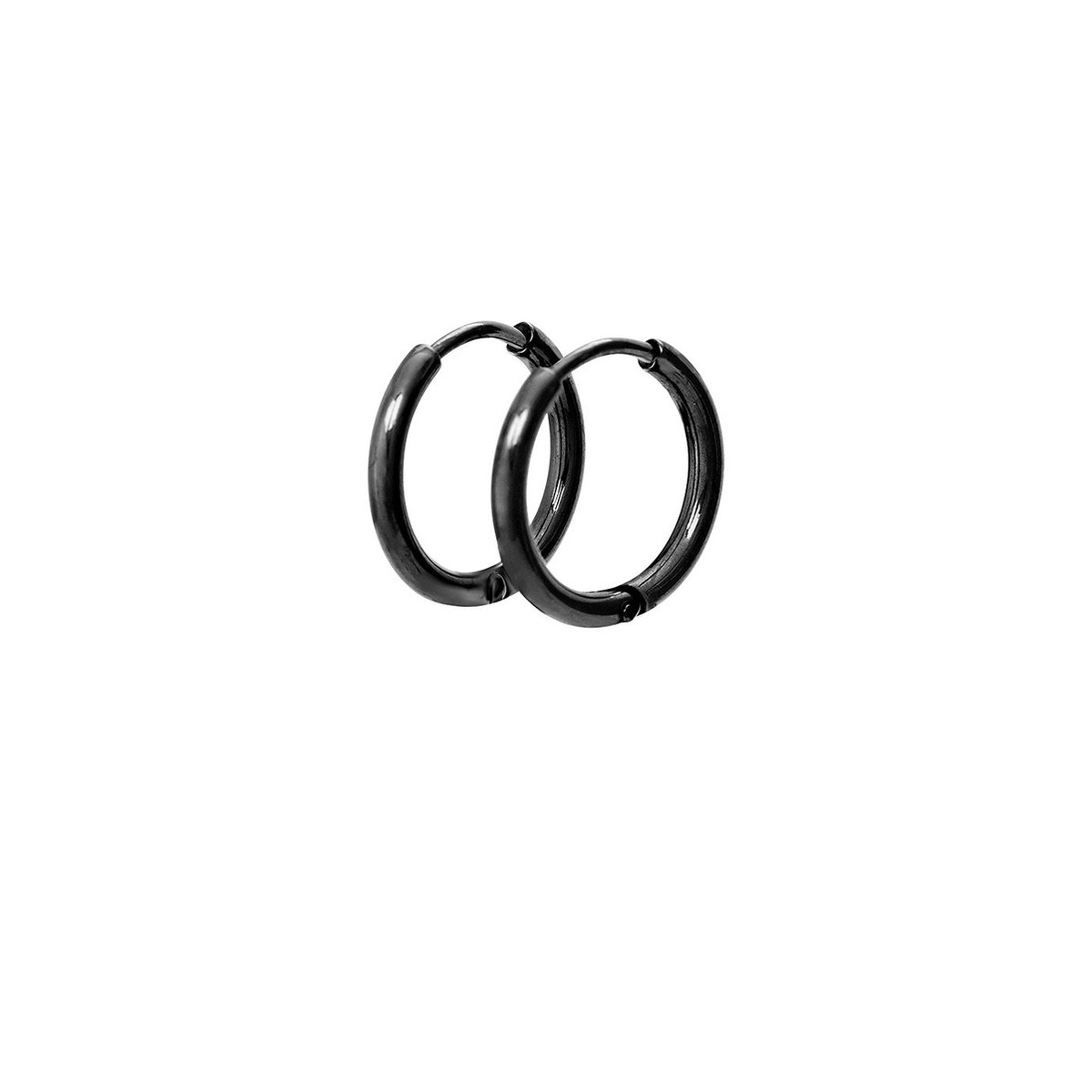 iXXXi Jewelry-Oorring 15mm-Zwart-Dames Oorbellen