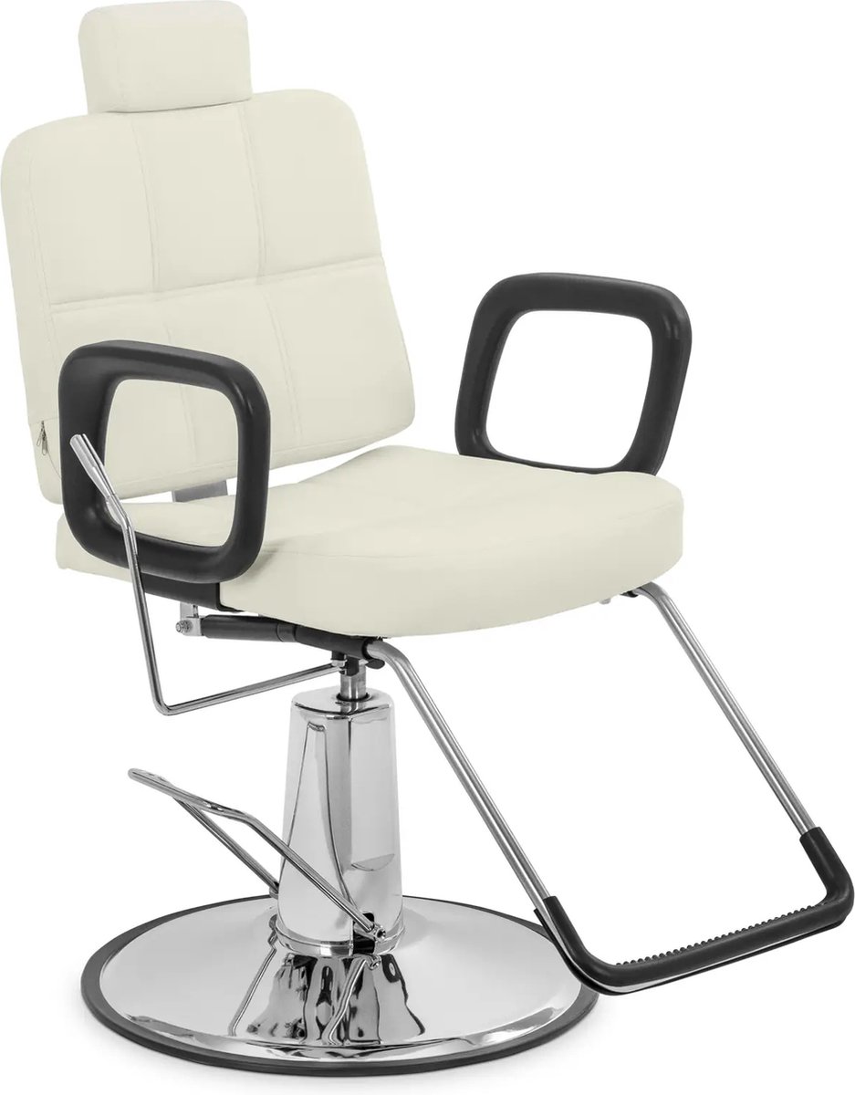 Keswick kappersstoel met hoofd- en voetensteun - zithoogte 52 - 64 cm - 150 kg - beige - physa