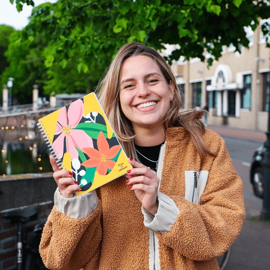 MOYU - Carnet Flower Vibes - Carnet effaçable A5 Premium