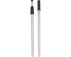 Binnenbezem Eco inclusief aluminium telescoopsteel zilver 200 cm - Zachte bezems van Sorbo — afbeelding 2