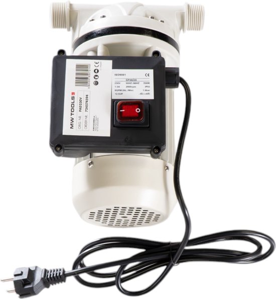 Adblue pompset 230V 205L met manueel pistool MW Tools PAD230V — afbeelding 4