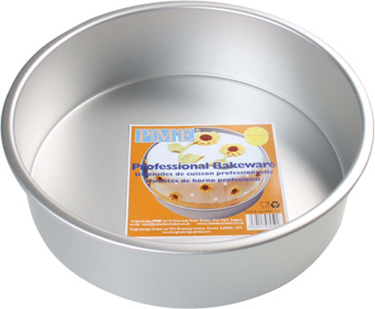 Taartpan PME rond ?15 x 75 cm - binnenmaten bakblik