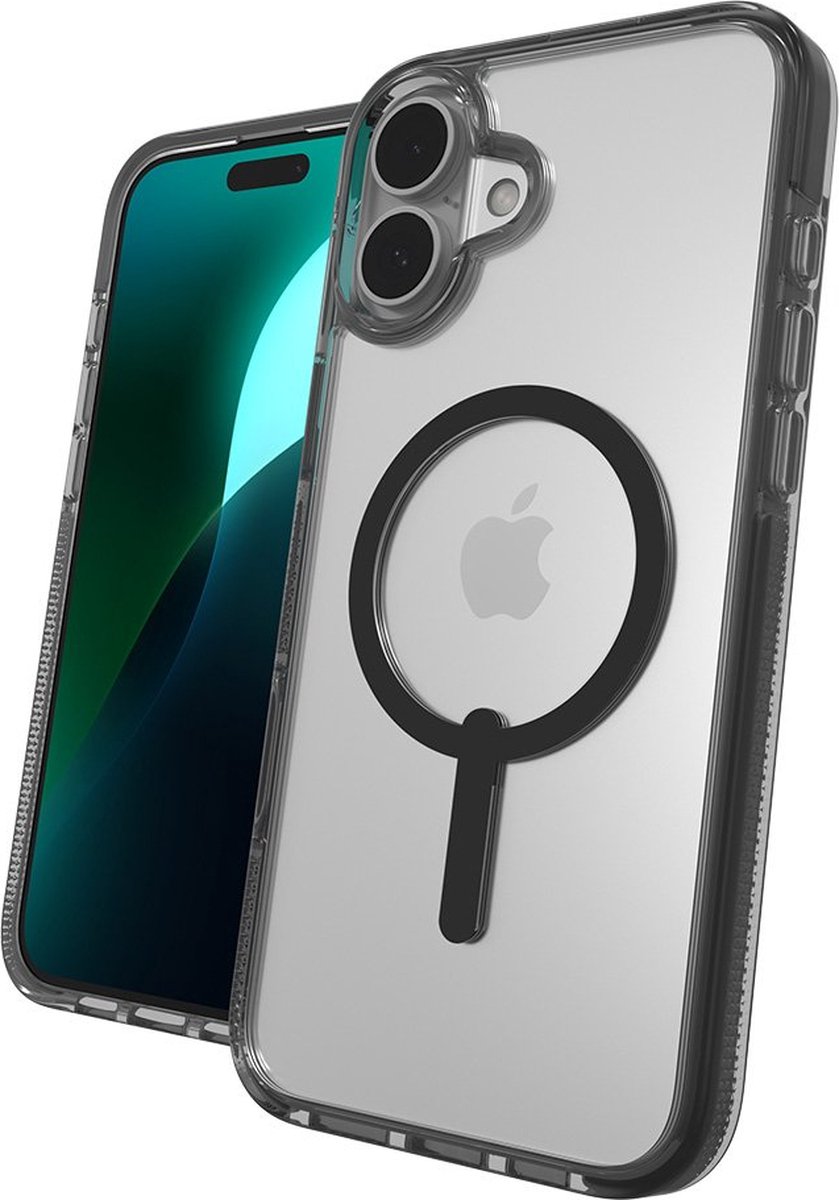 ZAGG - Santa Cruz Snap Mag geschikt voor iPhone 16 Plus Hoesje - zwart
