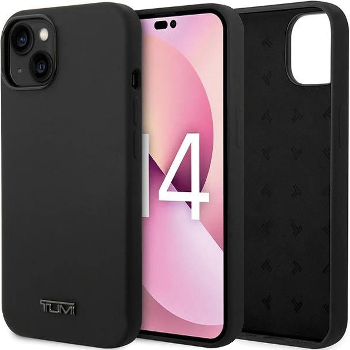 Tumi Liquid Silicone hardcase voor iPhone 14 Plus zwart