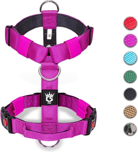 OneTigris Guardian Harnais pour chien de service avec 3 anneaux en D en OneTigris Guardian Harnais pour chien de service avec 3 anneaux en D en