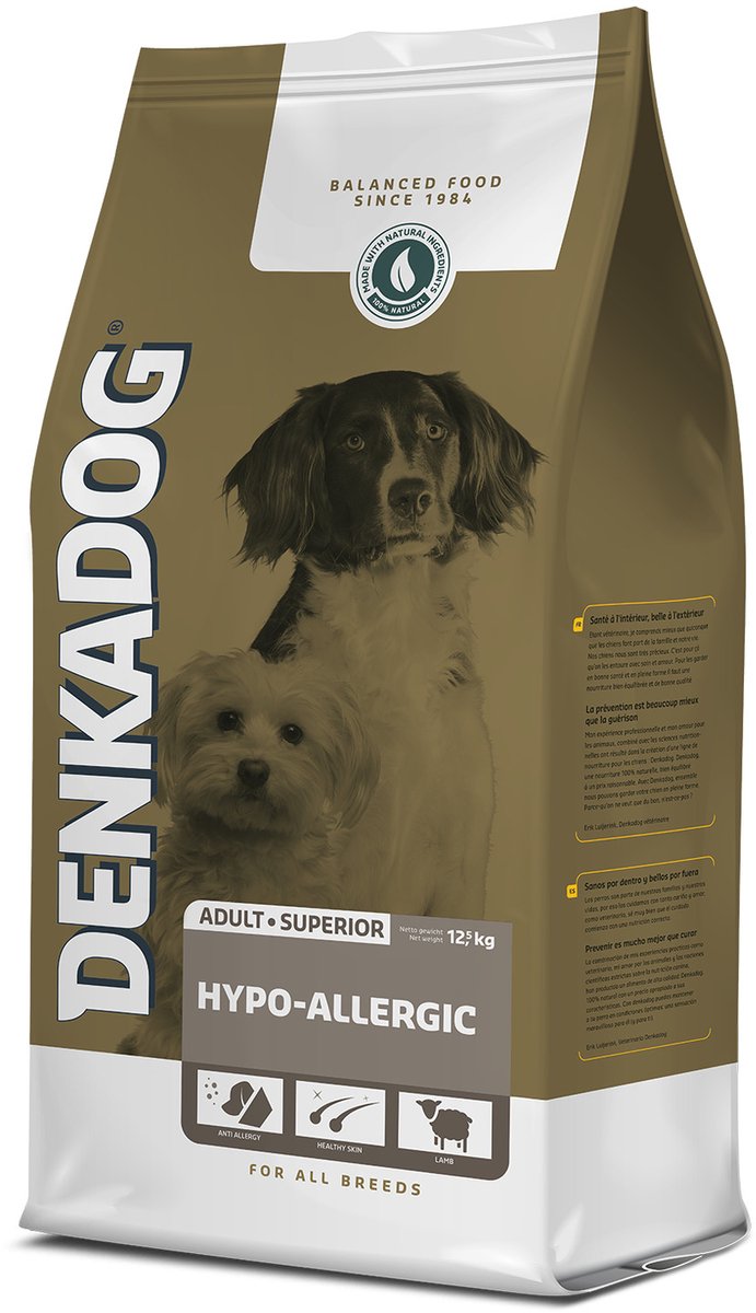 Denkadog Hypo-Allergic hondenvoer 12,5 kg