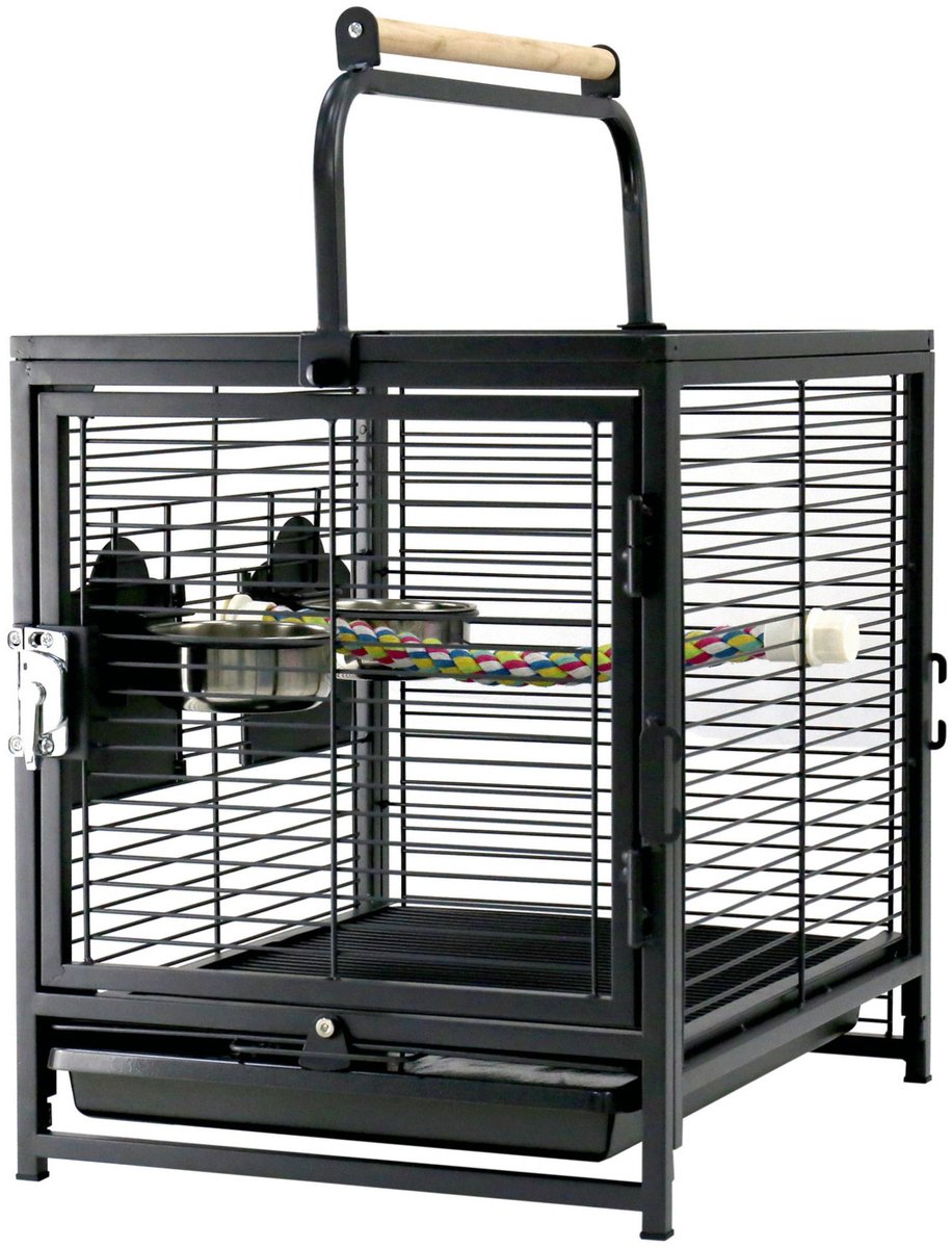 Keddoc - Bird Cage Transporter - Kooi - Zwart