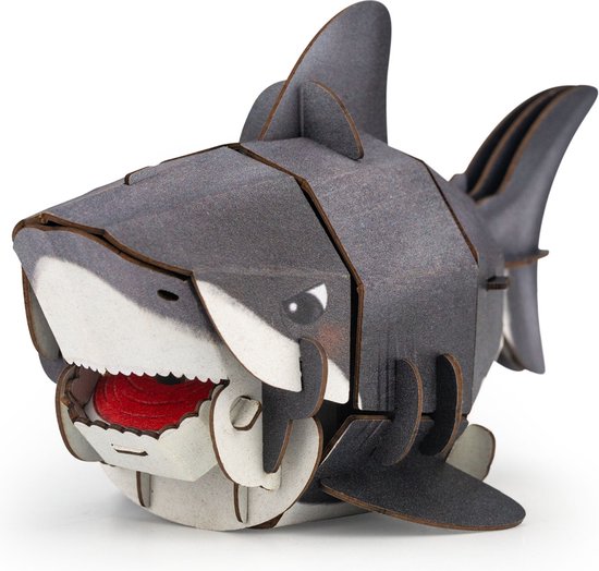 Mieredu - Puzzle 3D à construire et sonore - Requin