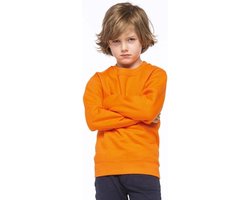 Kariban Sweater - oranje - kinderen - normale pasvorm - Koningsdag trui 116
