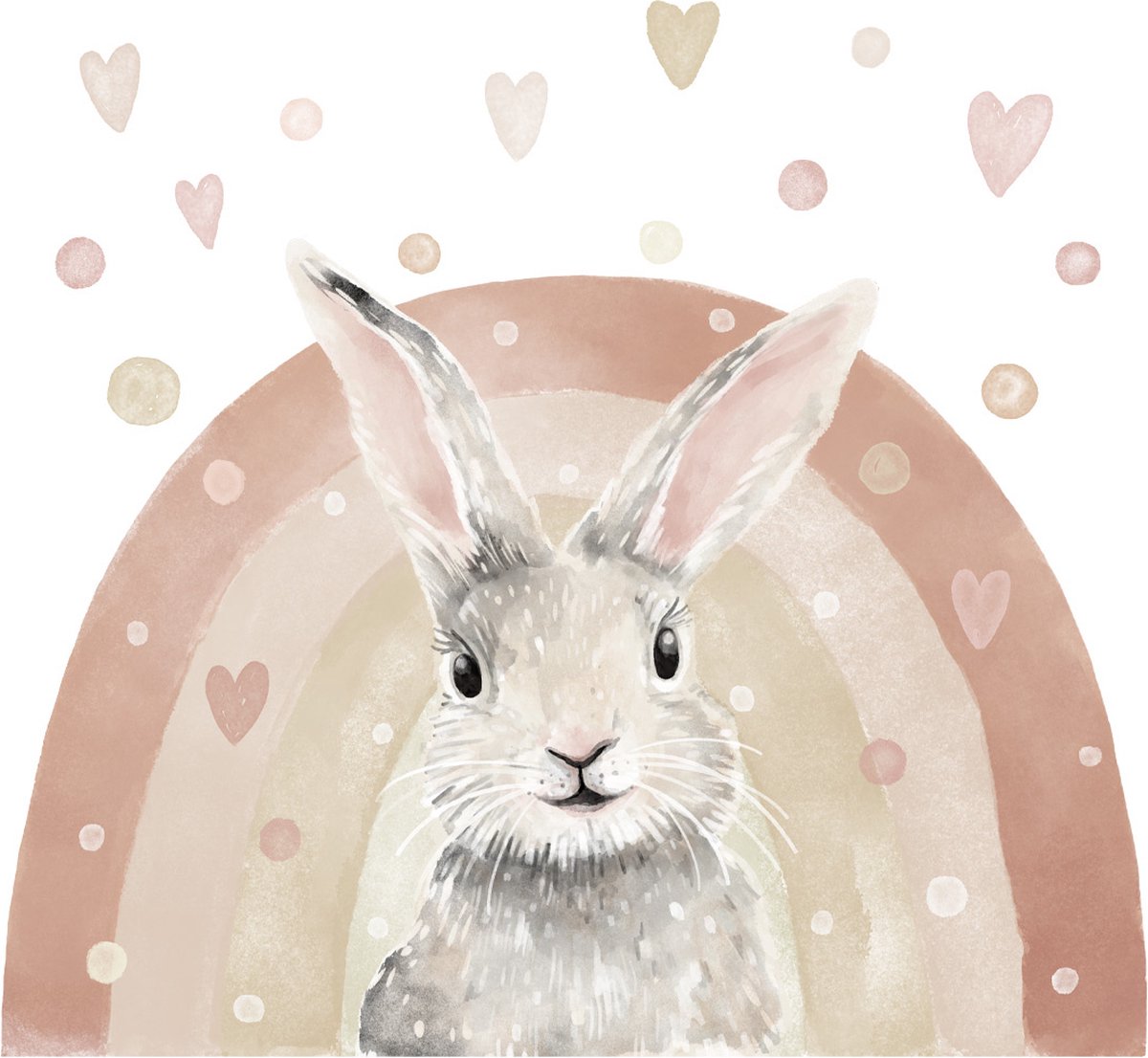 Muursticker - Bunny Bunny