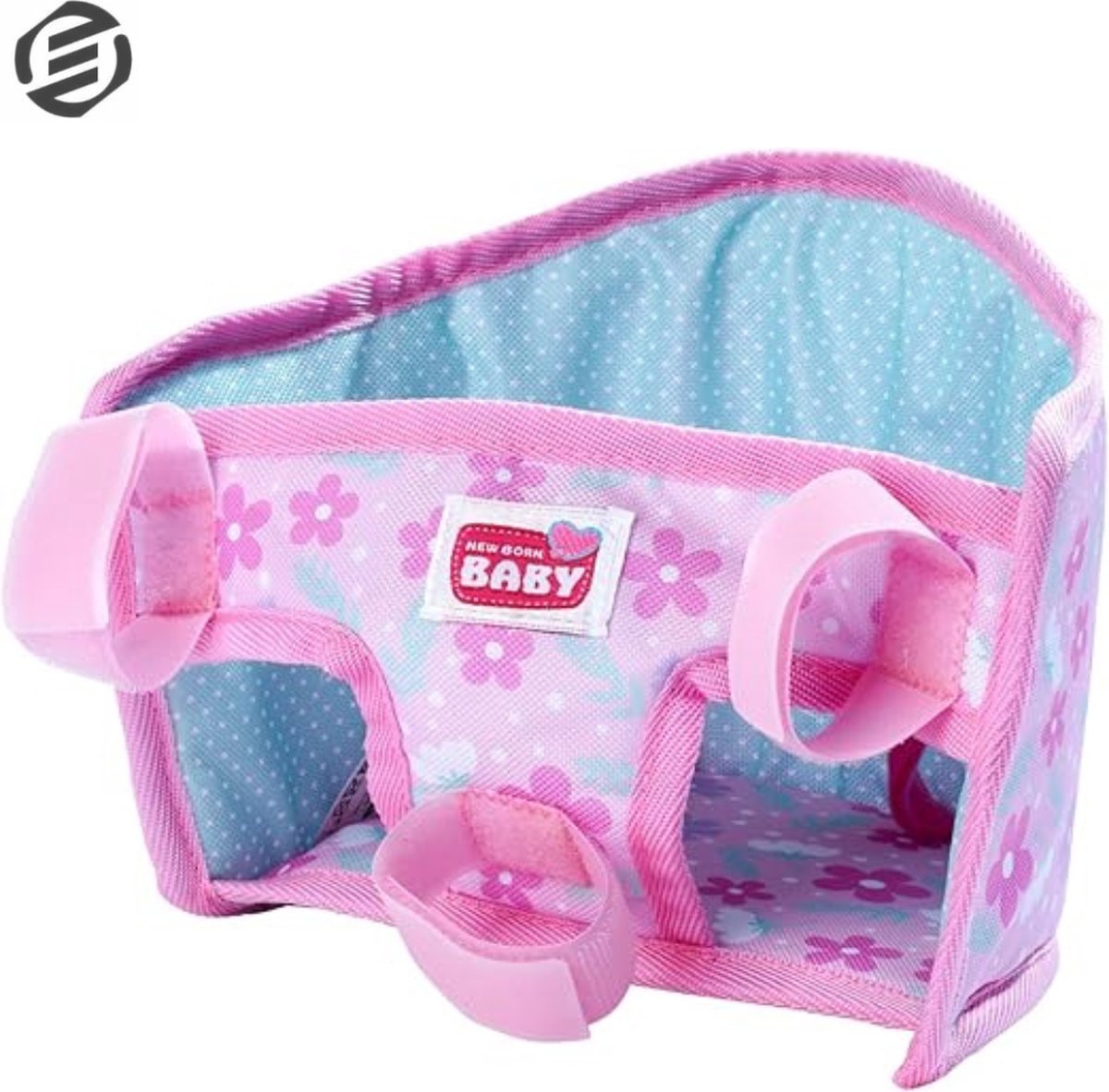Equivera Fietszitje Pop - Poppenzitje Fiets - Fietsstoeltje Pop - Poppenzitje - Poppenzitje Voor Kinderfiets