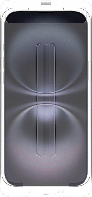 Cazy Protecteur d'écran avec applicateur adapté à iPhone 16 Pro Max - Protecteur d'écran en Glas trempé