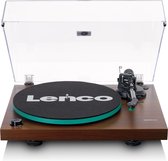 Bol.com Lenco Platenspeler met Bluetooth - Glazen Draaiplateau - Lenco Expertise lijn - LBT-225WA - Bruin aanbieding