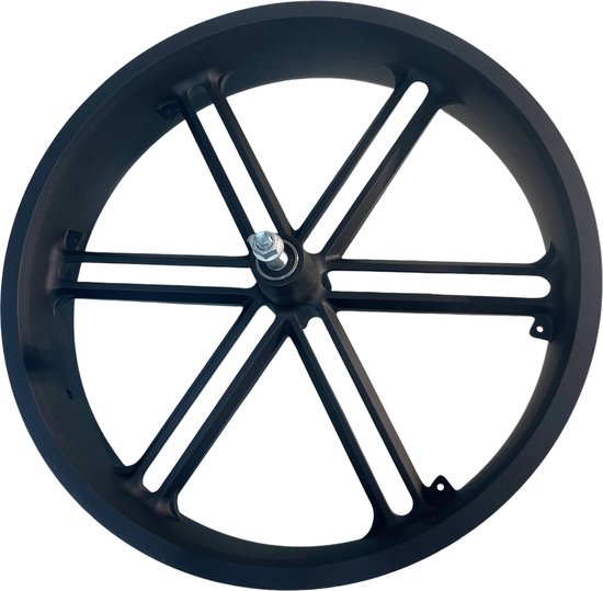 Roue avant VAE Cargo 20'' Velox Mach1 Kargo Disque 6 trous Thru Axle noir - Roue et pneu vélo sur La Bécanerie