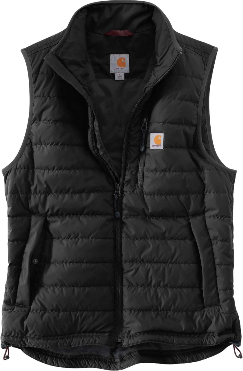 Heren Bodywarmer Vest Carhartt Gilliam Peat Bodywarmer Heren Zwart