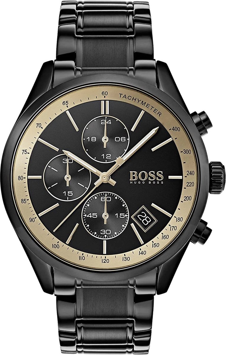 Hugo Boss - Heren Horloge HB1513578 - Zwart