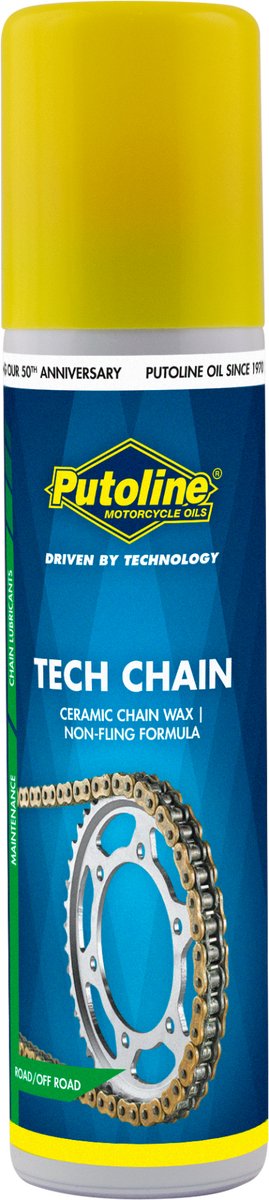 Putoline Ketting Spray - Corrosie & slijtage bescherming - Waterafstotend - Anti-schimmel - 75 ml van Merkloos — afbeelding 4