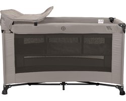 Novi Baby Kiki Luxe - Campingbed - Sand - reisbed - Inclusief transporttas - Inclusief verschoonblad - Inclusief bodemverhoger