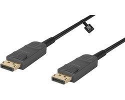 KanexPro Actieve Fiber High Speed DisplayPort 1.4 8k/30Hz 4k/60Hz kabel lengte 20 meter