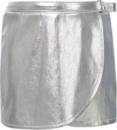 LOOXS 10sixteen 2433-5798-840 Meisjes Rok - Maat 140 - Silver van 100% PU fake leather