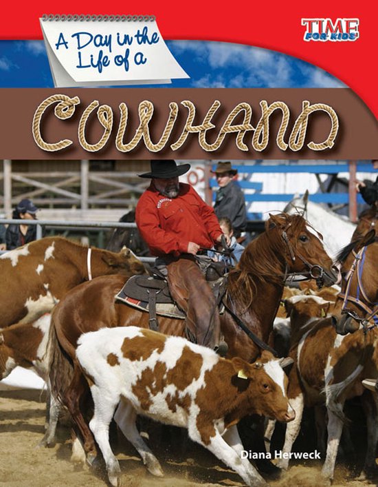 A Day in the Life of a Cowhand - cover