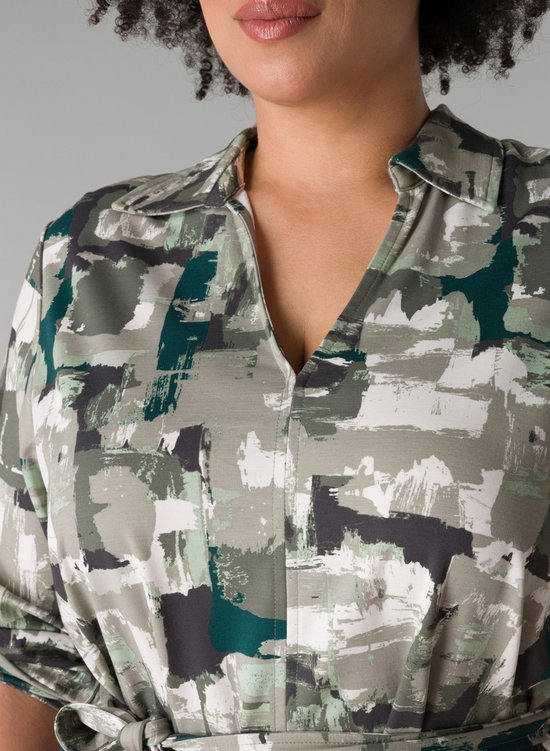 YESTA Seven One pieces - Greyed Army/Multi Co - maat 0(46)