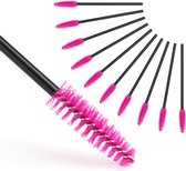 Wegwerp Wimperborsteltjes - voor Mascara, Wimpers en Wenkbrauw - Wenkbrauw borstel - 50 stuks