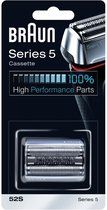 Braun Series 5 52S Cassette Zilver - Vervangend Scheerblad
