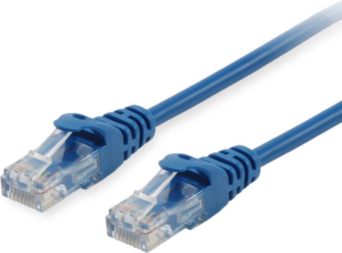Equip 603131 netwerkkabel Blauw 0,15 m Cat6a U/UTP (UTP)