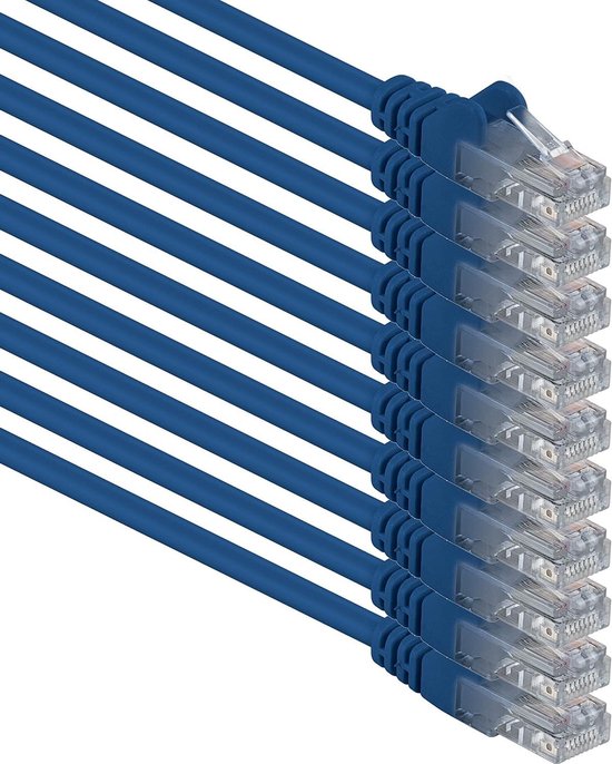 10 m Cat.7 Netzwerkkabel S/FTP flexibel weiß günstig online kaufen