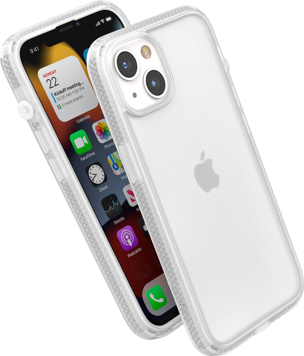 Apple iPhone 13 Mini Hoesje - Catalyst - Influence Serie - Hard Kunststof Backcover - Transparant - Hoesje Geschikt Voor Apple iPhone 13 Mini