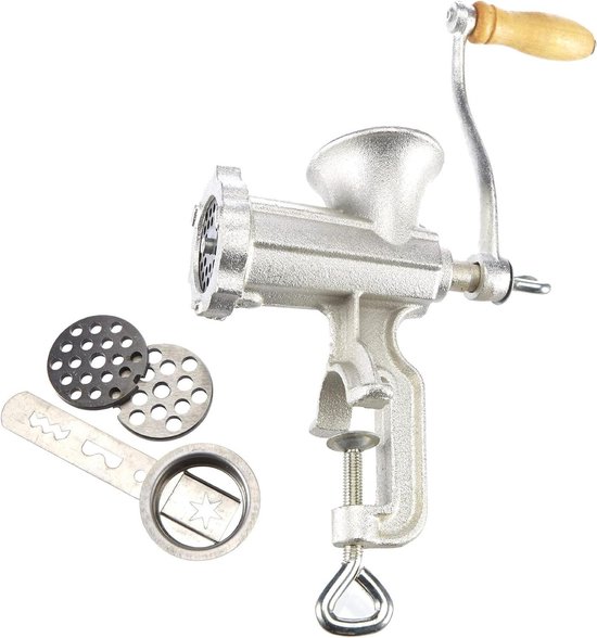 Karl Kr & uuml; ger meat grinder, cast iron, aluminum