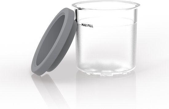 Verpakking Van 2 Containers Geschikt Voor Ninja Creami Swirl Pints En Deksel Ijshouder Compatibel Met Nc700 Nc701 Serie Ninja Creami Swirl Pints Bpa Vrij En Vaatwasmachinebestendig