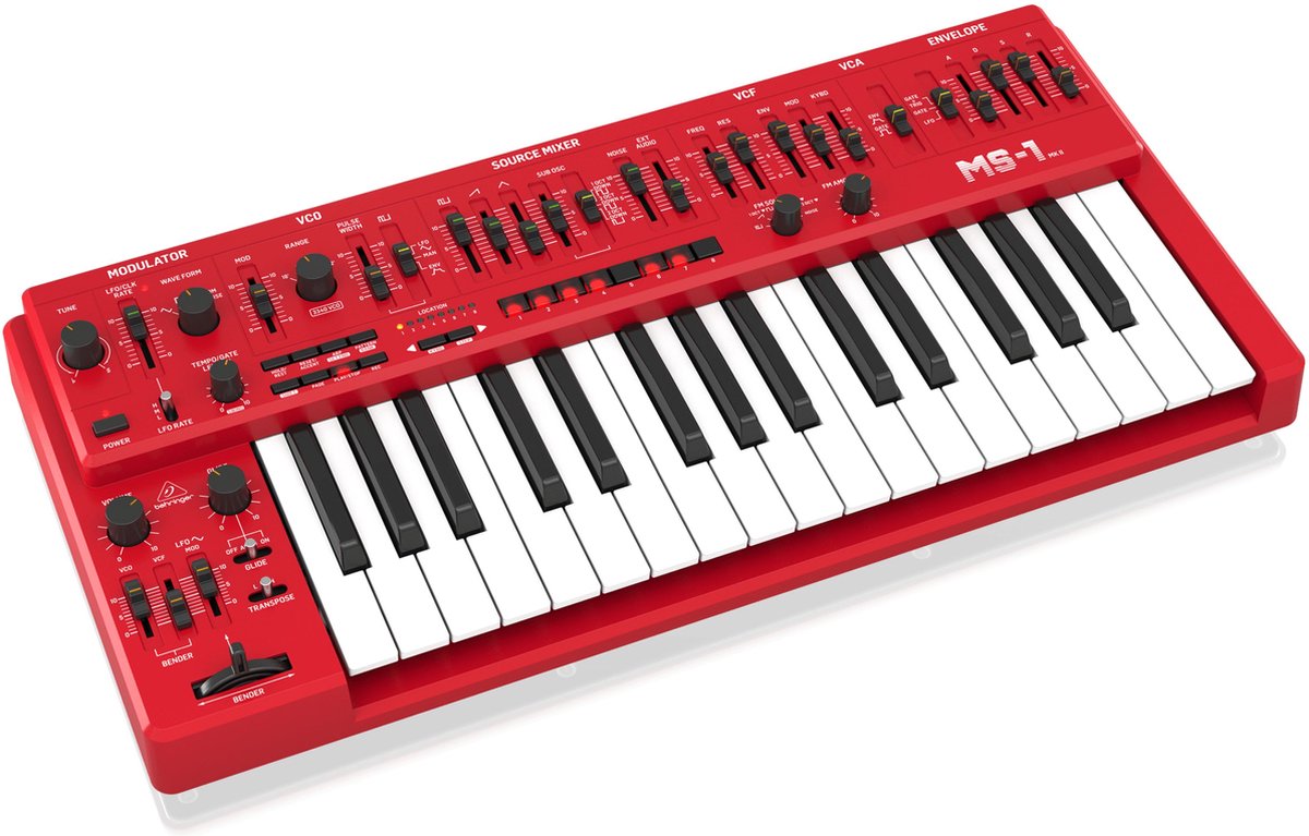 Behringer MS-1 MkII RD - Mini Synthesizer thumbnail 3