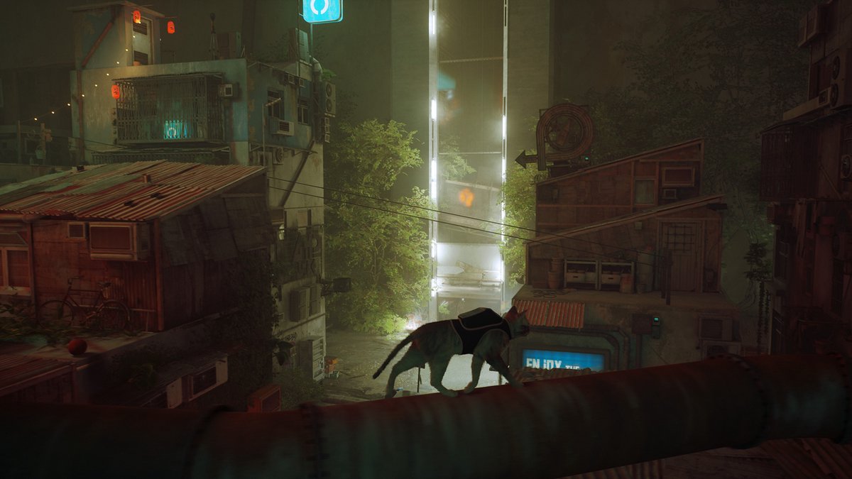Stray - Katten-avontuur in cyberstad op Nintendo Switch thumbnail 2