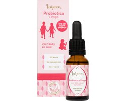 Laveen Bio Probiotica Drops – voor Baby & Kind - BIO Gecertificeerd - Suikervrij - Vegan - 100% natuurlijk