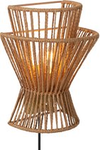 Lucide TASMAN - Wandlamp - 1xE14 - Naturel - Japandi