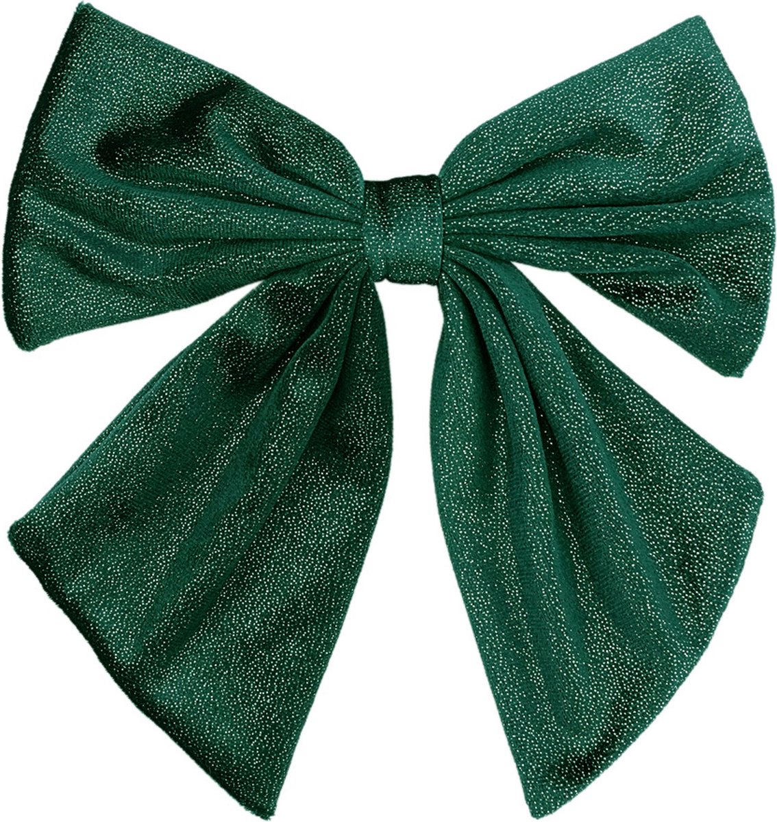 Beautiful Bow haarklem - donkergroen- haar accessoires -yehwang- kerst