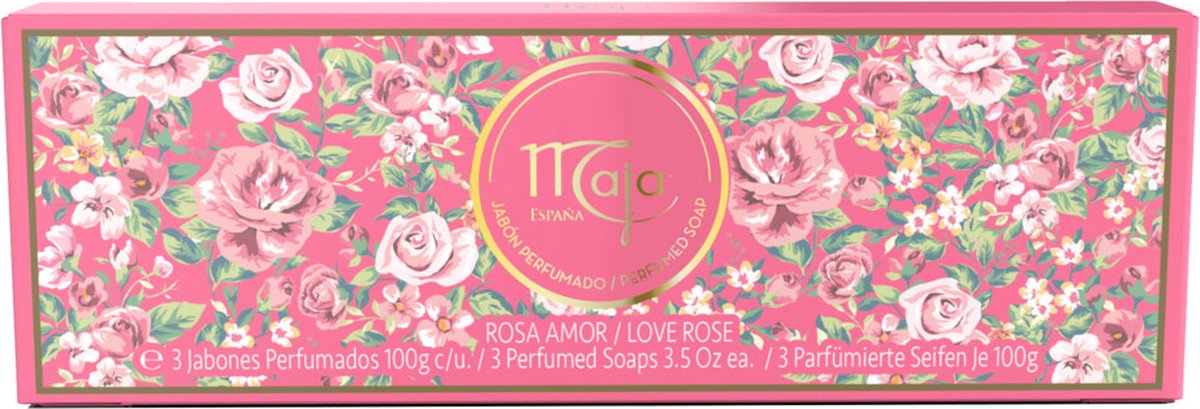 Goedkoopste Maja Love Rose Zeep 3x 100 gr