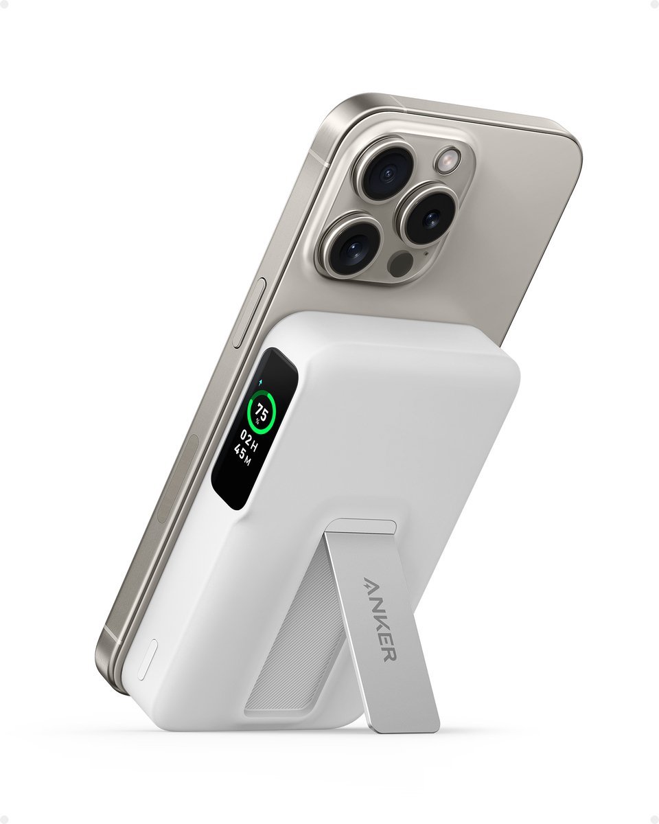 Anker MagGo Power Bank 10.000mAh Draadloos 15W - afbeelding 3