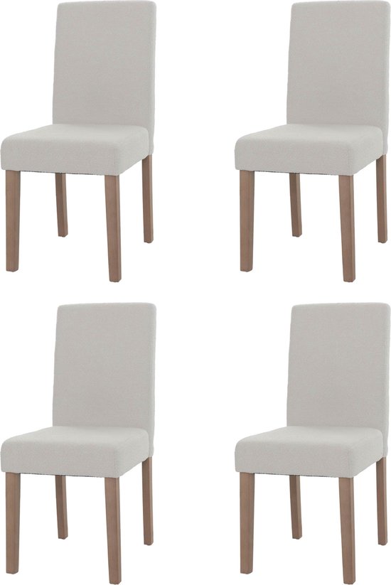 Stoffen - Crème - Ronde - Eetkamerstoelen kopen? | Korting tot 24
