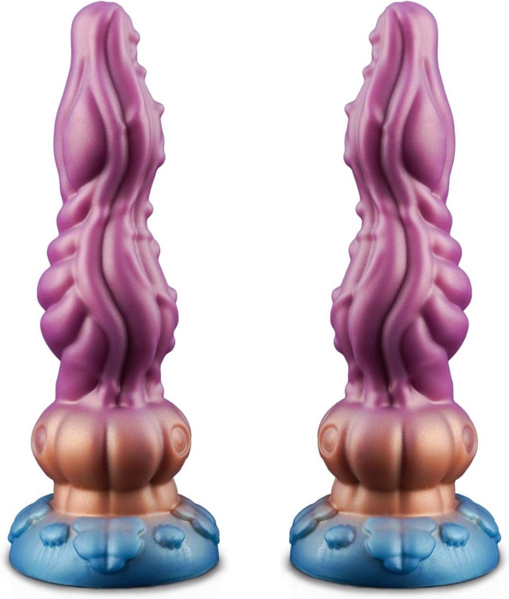 Goedkoopste Draken Dildo - Fantasy Dildo - Dildo XXXXL Extreme - Animal Dildo - XXL Dildo Exstreem Groot – Dragon Dildo Groot - XXXL Dildo - Waterdicht - 24cm - Discreet Verzonden