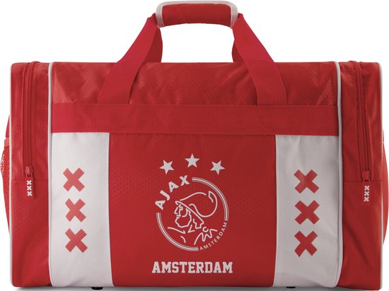 Ajax-sporttas wit rood wit XXX