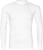 RJ Bodywear - thermo T-shirt lange mouw - wit -  Maat S