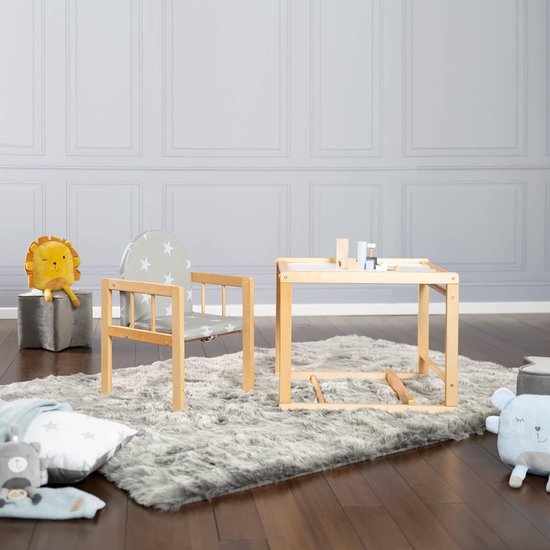 Babystoel voor aan Tafel - Babystoel Tafel - Babystoel - Baby Eetstoel - Baby Stoeltje Zitten voor Thuis - Baby Stoel voor Eten - Baby Stoel voor aan Tafel - Baby Stoel voor Thuis - Kinderstoel - Kinderzetel van Miniseats — afbeelding 2