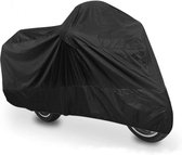 Waterdichte motorhoes voor motorfiets en scooter - Zwart - Beschermende afdekking tegen regen en UV