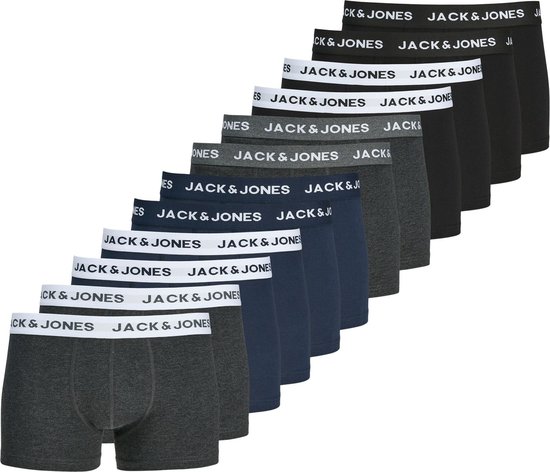 Jack & Jones Basic Trunks Boxershorts Heren (7-pack) - Maat M